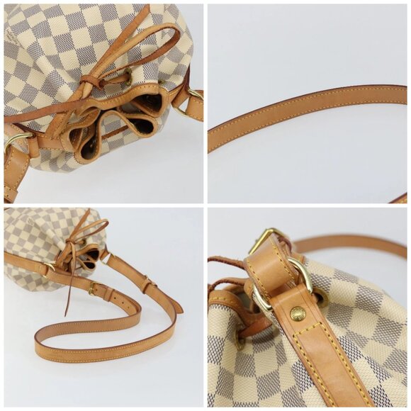 LOUIS VUITTON Damier Azur Noe BB Shoulder Bag N41220 LV Auth 145590 - Picture 16 of 16